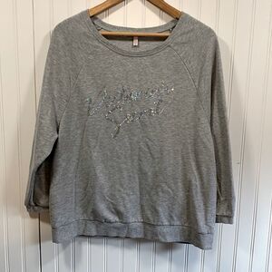 Victorias Secret graphic long sleeve top